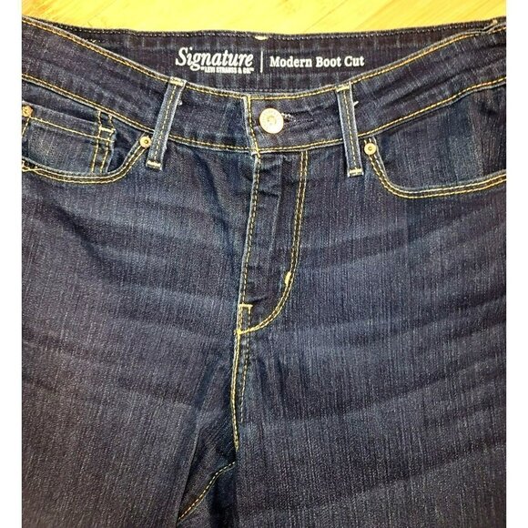 Levi Strauss Simply Stretch Modern Boot Cut Jeans - Size 6M - Picture 2 of 10